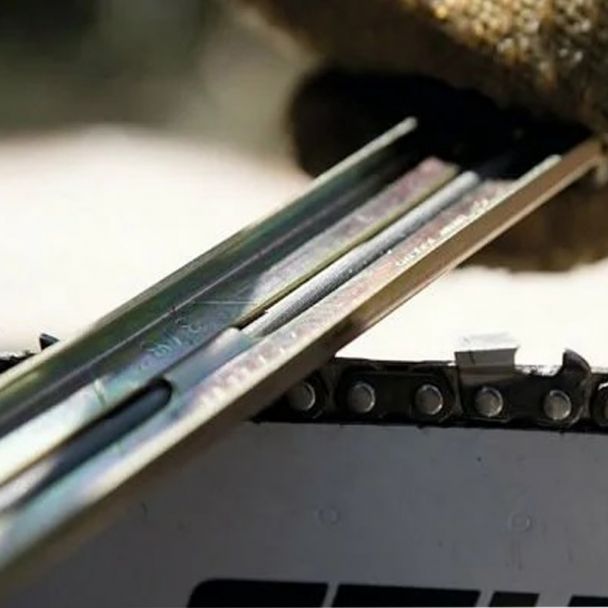 Круглый напильник  с ручкой для заточки цепи 4 мм Makita (953030010)