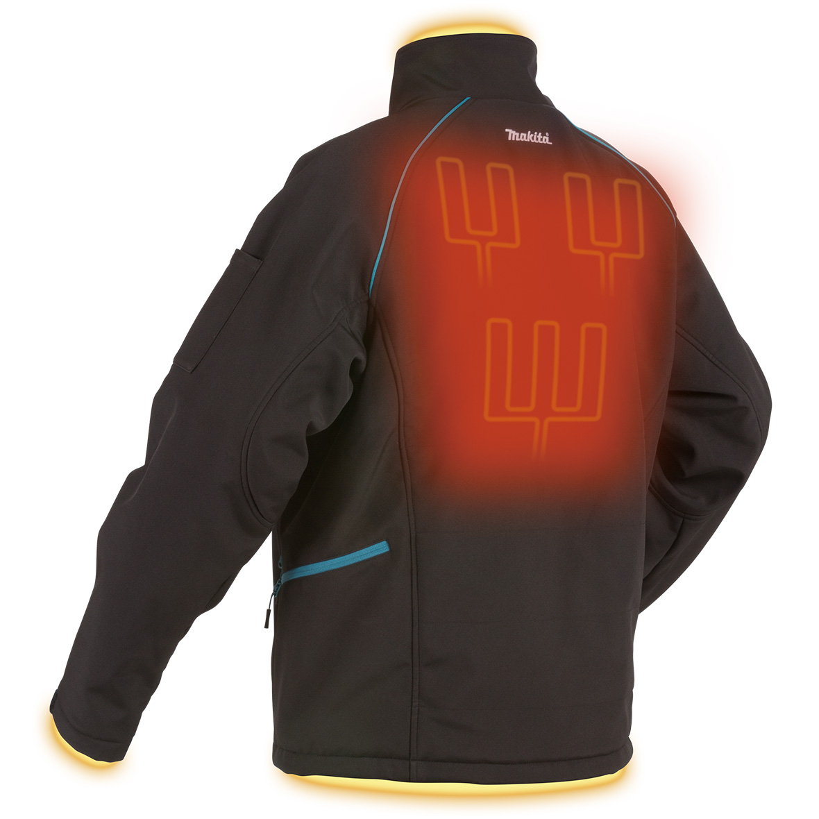 Аккумуляторная куртка с подогревом Makita CXT, 10,8 В (L) CJ105DZL