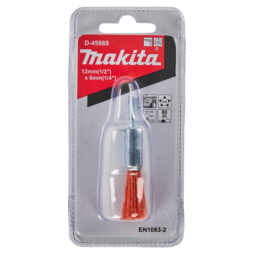 Чашкова нейлонова щітка для дрилів 12 мм Makita (D-45668)