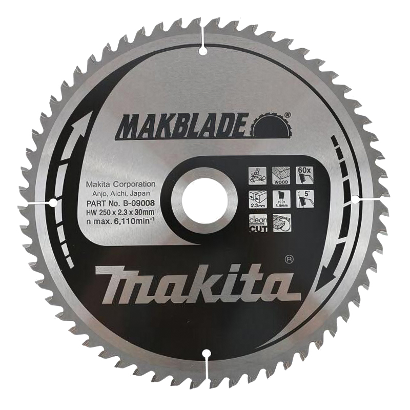 Диск пильний по деревині MAKBlade 250x30 60T Makita (B-09008)