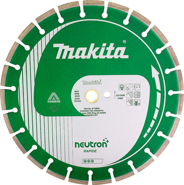 Алмазний диск 230 мм Makita Neutron Rapide (B-12968)