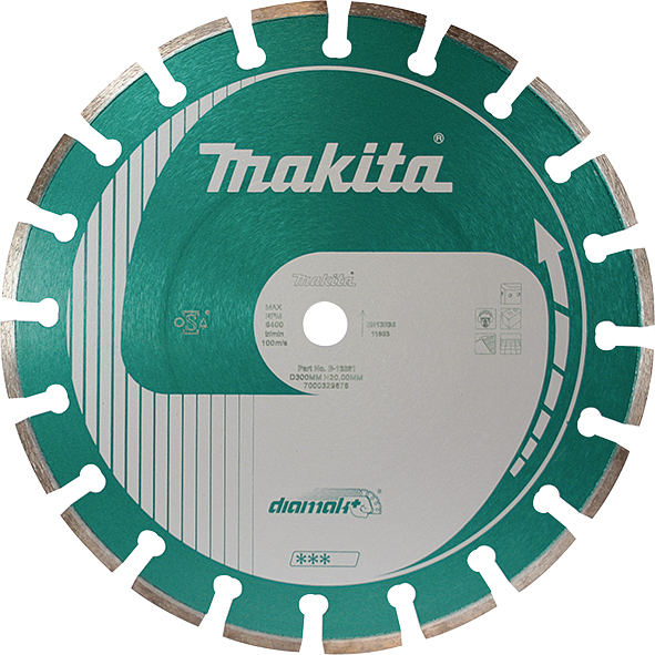 Алмазний диск 125 мм Makita Diamak Plus (B-16916)