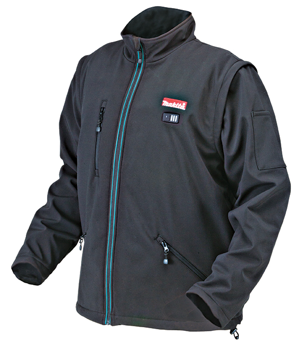 Аккумуляторная куртка с подогревом Makita DCJ 200 Z2XL