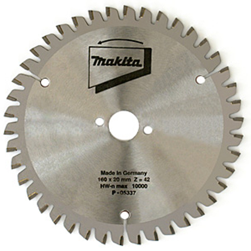 Пильный диск Makita по алюминию Premium 160 мм 42 зубьев (P-05337)