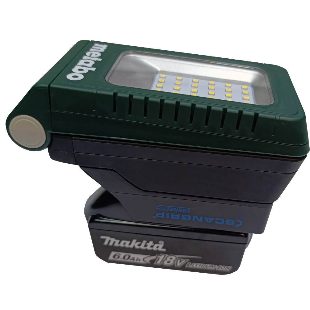 Перехідник для аккумулятора MAKITA під ліхтарі SCANGRIP CONNECT та Metabo (03.6148C)