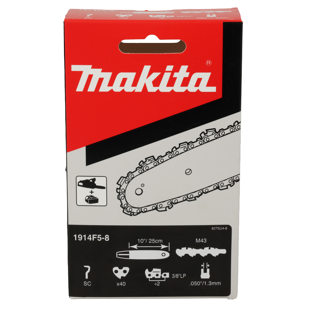 Ланцюг для пили Makita BUC250, DUC252, DUC254, DUC256, DCS230T, DCS232T, DUC250, UC250D (1914F5-8) Ланцюг для пили Makita BUC250, DUC252, DUC254, DUC256, DCS230T, DCS232T, DUC250, UC250D (1914F5-8)