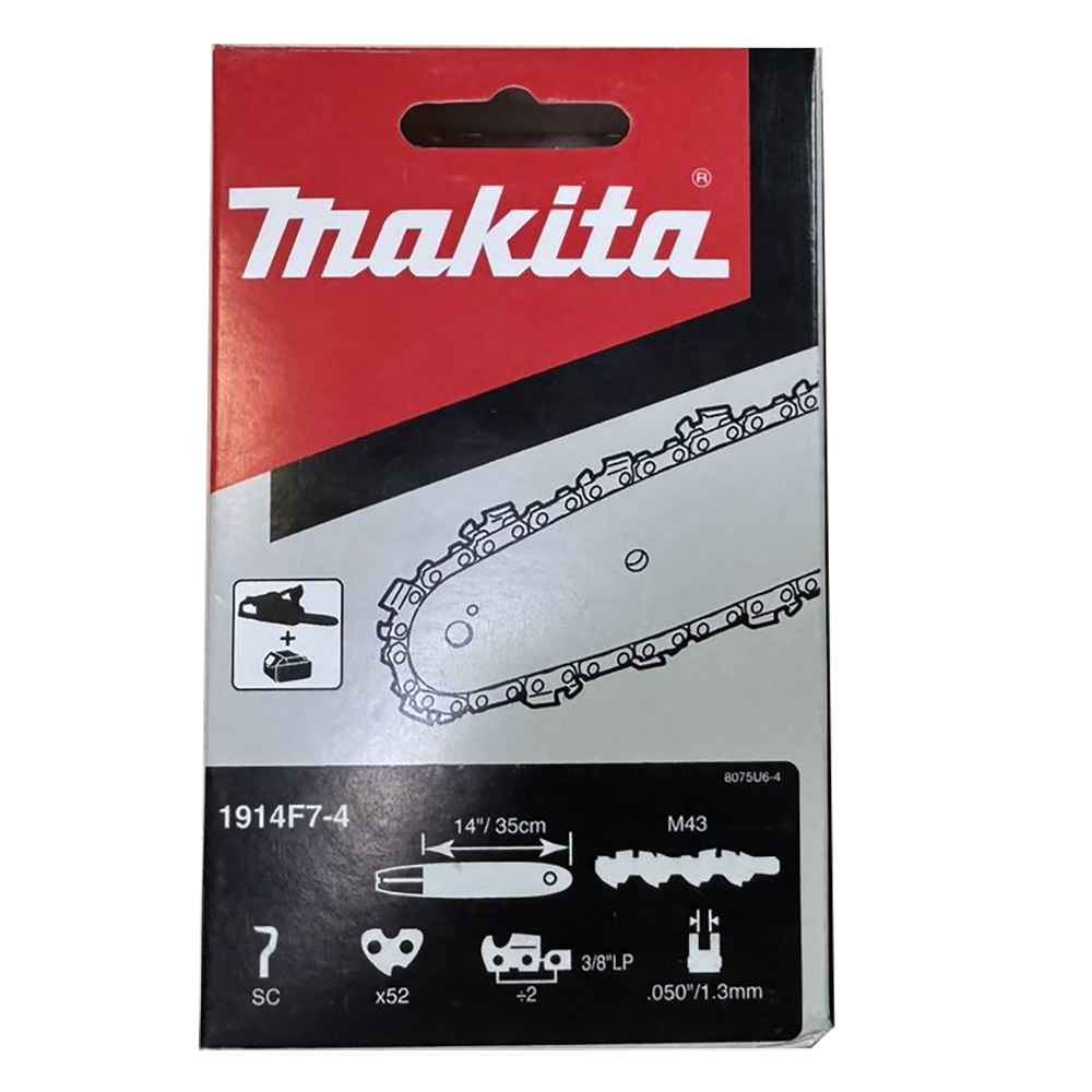 Ланцюг для пили Makita EA3200S, EA3201S, EA3500S, EA3500F, UC3530A, UC3551A (1914F7-4) Ланцюг для пили Makita EA3200S, EA3201S, EA3500S, EA3500F, UC3530A, UC3551A (1914F7-4)