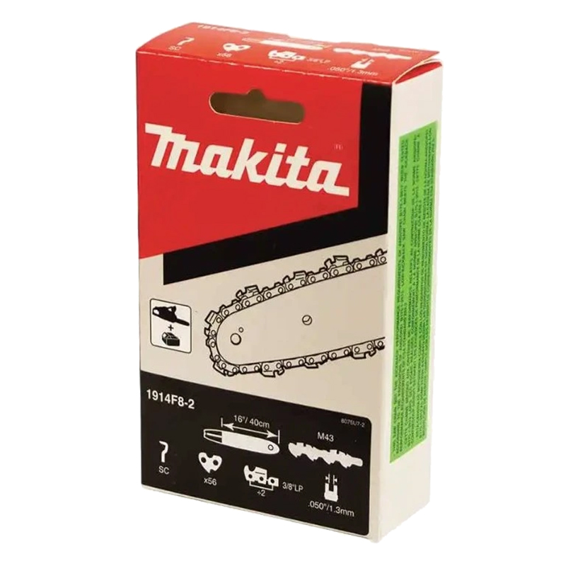Ланцюг для пили Makita UC4030A, UC4051A, EA3600F40B, EA3200S, EA3201S, EA3202S, EA3203S, EA4301F, UC4050A (1914F8-2) Ланцюг для пили Makita UC4030A, UC4051A, EA3600F40B, EA3200S, EA3201S, EA3202S, EA3203S, EA4301F, UC4050A (1914F8-2)