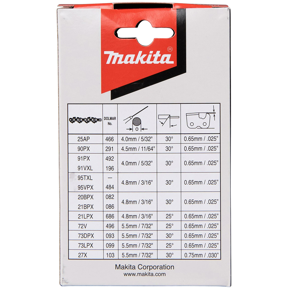 Ланцюг для пили Makita DCS6401, EA7300, EA7900, DCS7300 (191H49-0) Ланцюг для пили Makita DCS6401, EA7300, EA7900, DCS7300 (191H49-0)