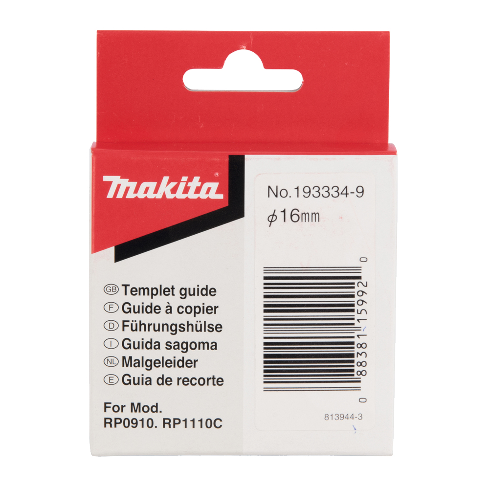 Направляча шаблона D=16 d=14,5 h=11,5 для RP1110C, RP1111C Makita (193334-9)