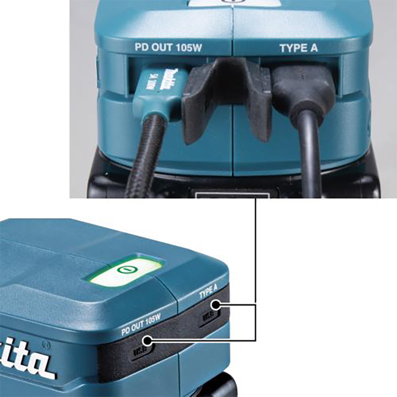 USB перетворювач для мобільних пристроїв USB 14,4 V/18 V LXT Makita ADP15