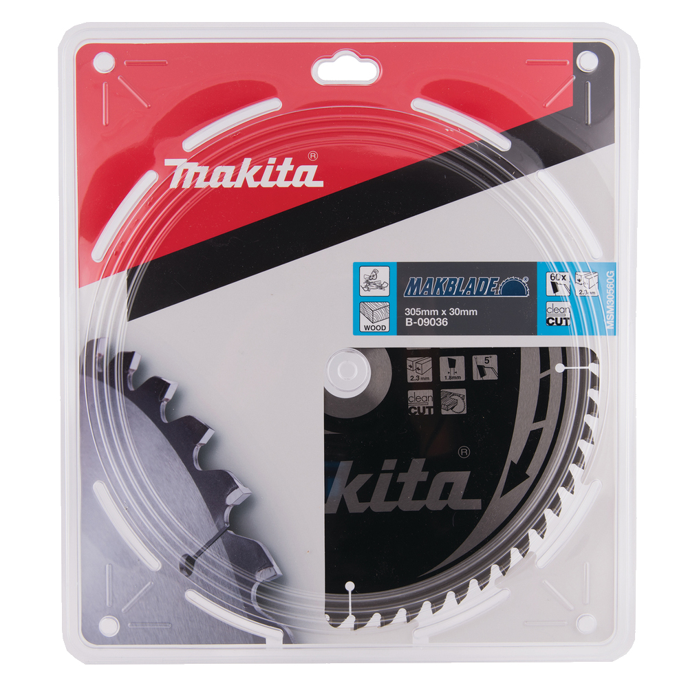 Пиляльний диск Makita MAKBlade: дерево 305 мм 60 зубів (B-09036) Пиляльний диск Makita MAKBlade: дерево 305 мм 60 зубів (B-09036)