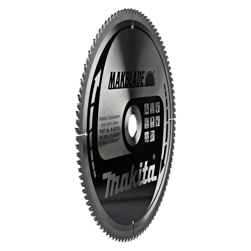 Пиляльний диск Makita MAKBlade: дерево 305 мм 100 зубів (B-09123) Пиляльний диск Makita MAKBlade: дерево 305 мм 100 зубів (B-09123)