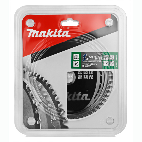 Пильный диск Makita для погружных пил SPECIALIZED 165x20 мм 56T (B-09307)