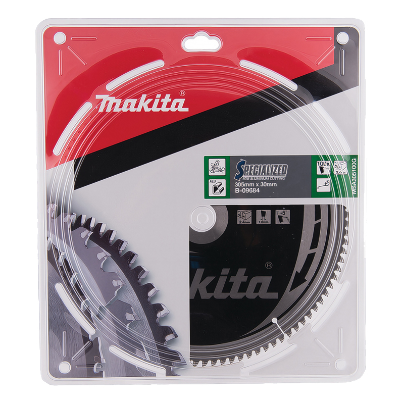 Пильний диск Makita для алюмінію SPECIALIZED 305х30 мм 100Т Makita (B-09684)