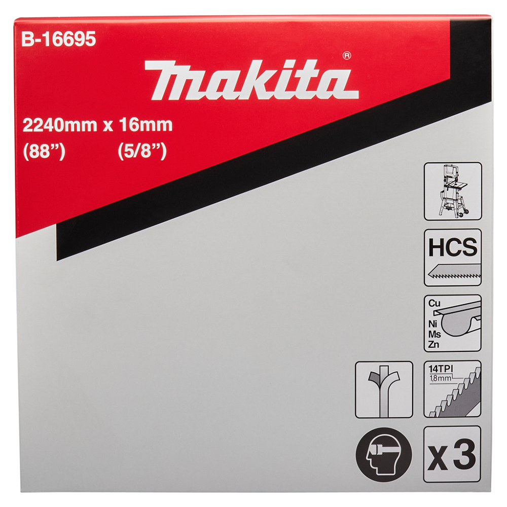Пильные полотна по цветному металлу для LB1200F 16 мм Makita (B-16695)