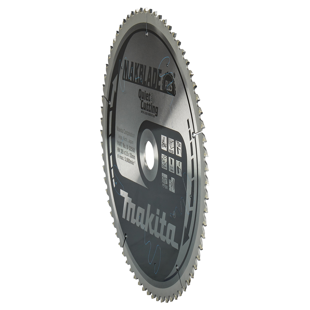 Пиляльний диск по деревині MAKBlade PLUS 305x30 мм 70T Makita (B-32568) Пиляльний диск по деревині MAKBlade PLUS 305x30 мм 70T Makita (B-32568)