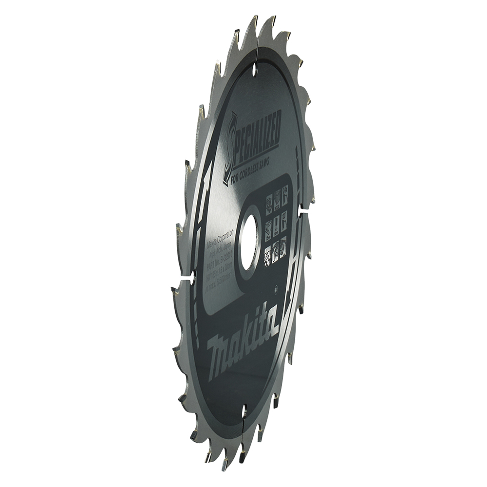 Пиляльний диск Makita SPECIALIZED: дерево 165х20 мм 24 зуба (B-32910) Пиляльний диск Makita SPECIALIZED: дерево 165х20 мм 24 зуба (B-32910)
