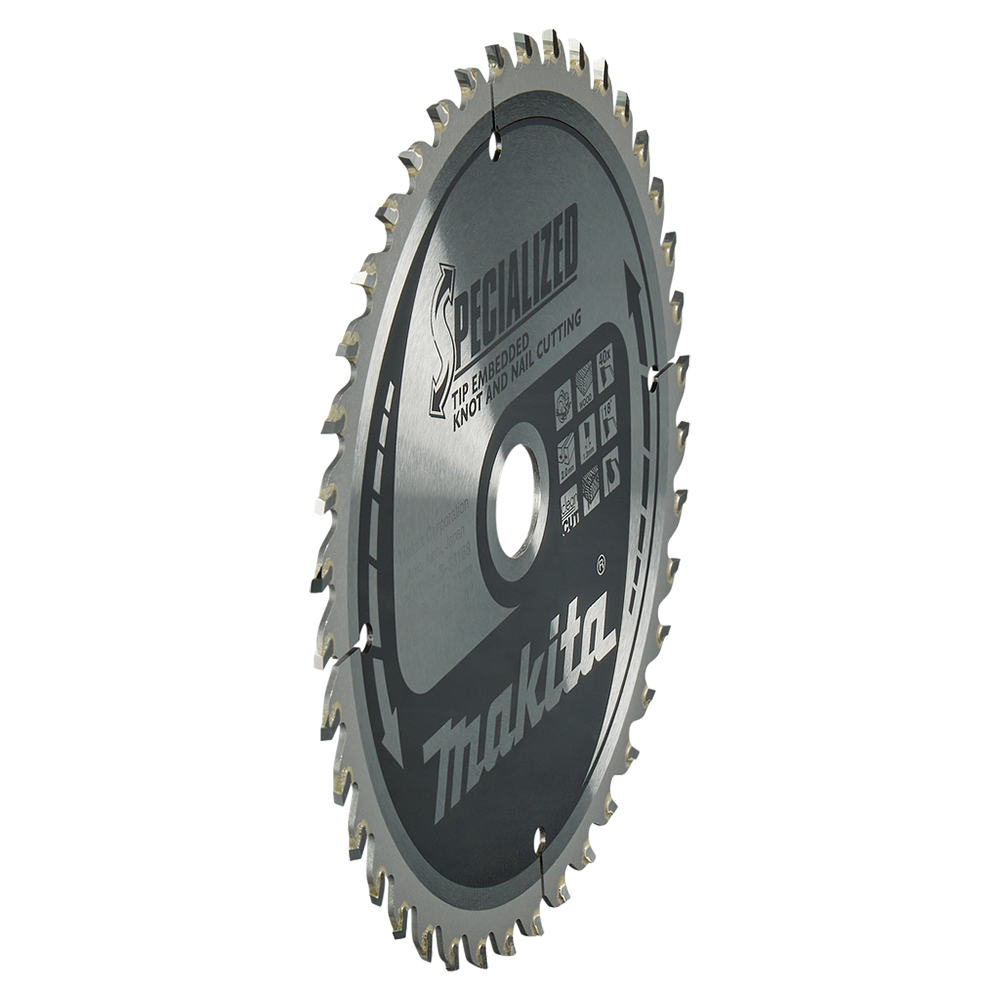 Пиляльний диск по деревині з цвяхами Specialized 165x20 мм 40T (B-33168) Пиляльний диск по деревині з цвяхами Specialized 165x20 мм 40T (B-33168)