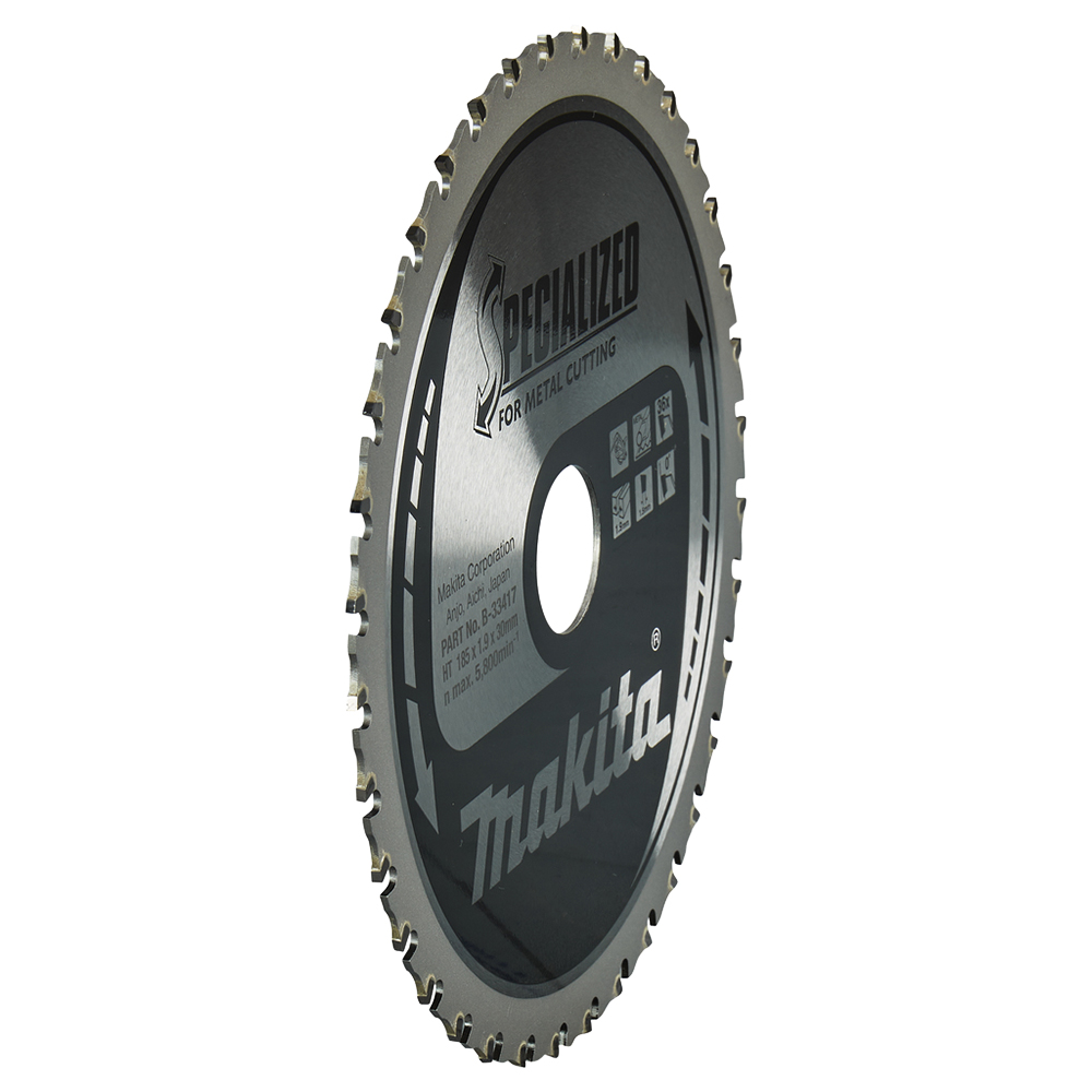 Пиляльний диск по металу SPECIALIZED 185x30 мм 36T Makita (B-33417) Пиляльний диск по металу SPECIALIZED 185x30 мм 36T Makita (B-33417)