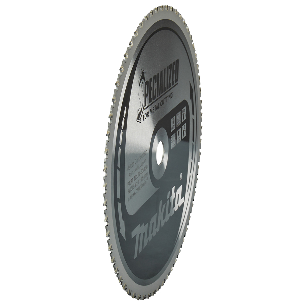 Пяляльний диск SPECIALIZED: сталь 305x25,4 мм 60T Makita (B-33439) підходить для LC1230N Пяляльний диск SPECIALIZED: сталь 305x25,4 мм 60T Makita (B-33439) підходить для LC1230N