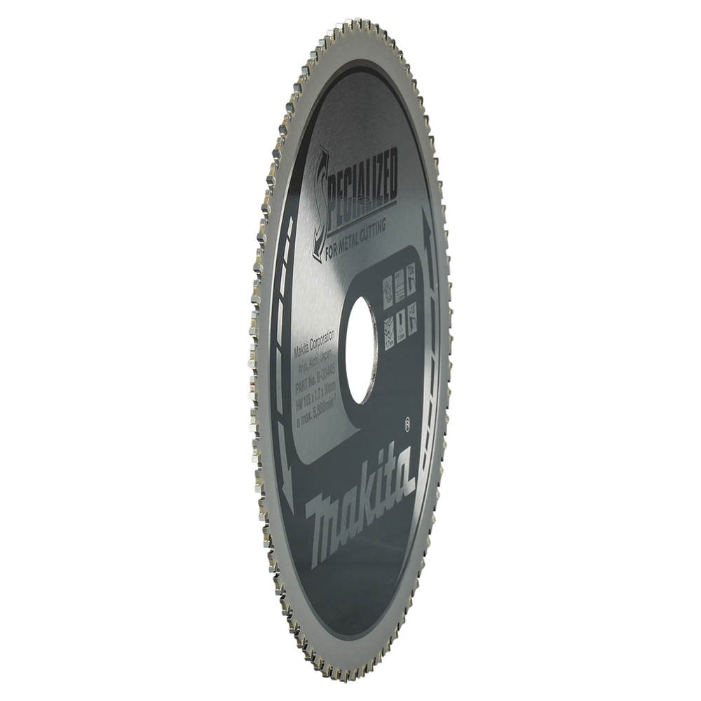 Пиляльний диск SPECIALIZED: сталь 185x30 мм 70T Makita (B-33445) Пиляльний диск SPECIALIZED: сталь 185x30 мм 70T Makita (B-33445)