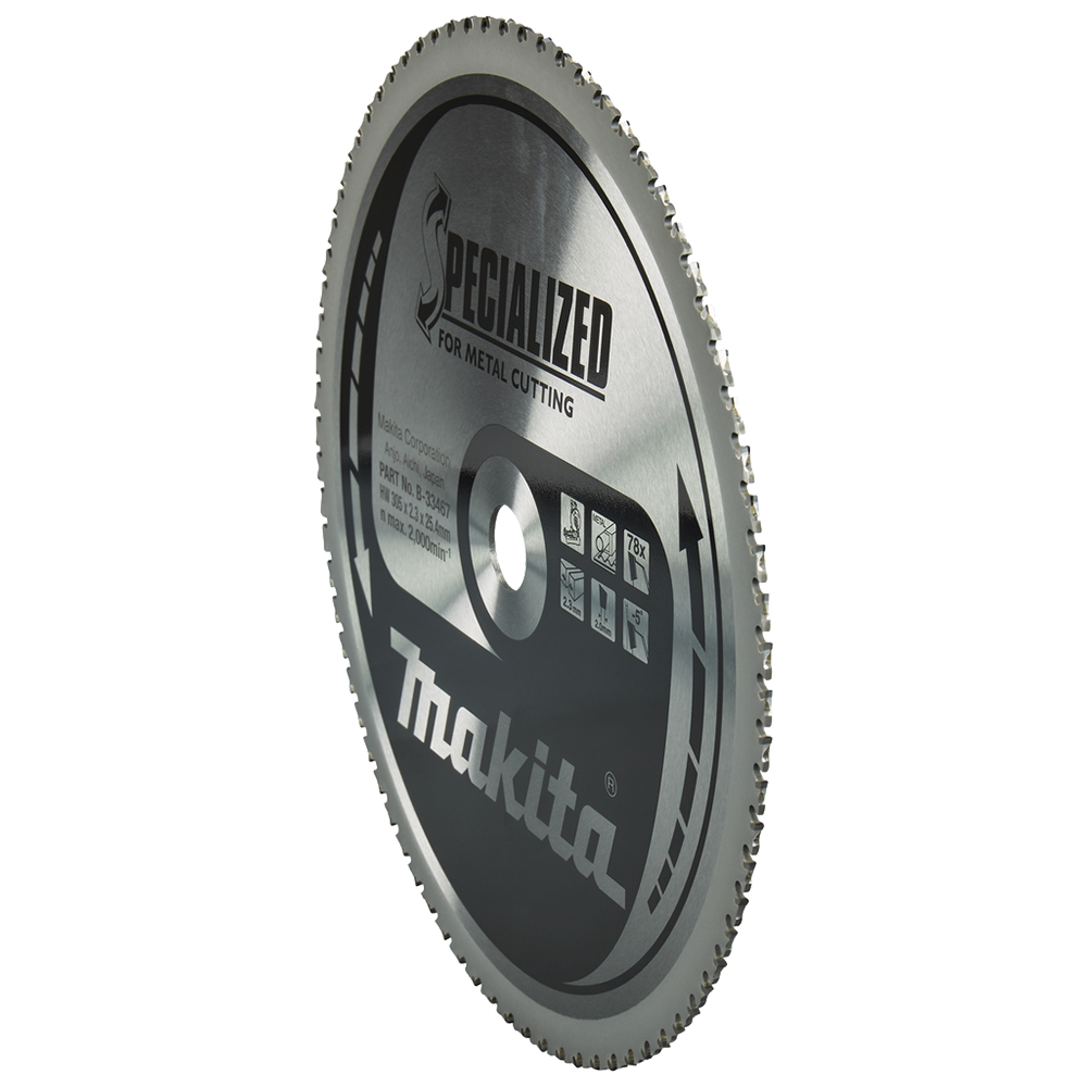 Пиляльний диск SPECIALIZED: сталь Makita 305 мм 25,4 78 зубів (B-33467) підходить для LC1230N Пиляльний диск SPECIALIZED: сталь Makita 305 мм 25,4 78 зубів (B-33467) підходить для LC1230N