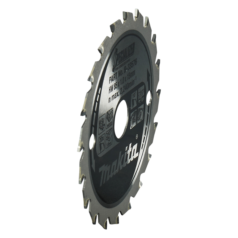 Диск пиляльний SPECIALIZED: дерево Makita 85 мм 20 зубів (B-33576) Диск пиляльний SPECIALIZED: дерево Makita 85 мм 20 зубів (B-33576)