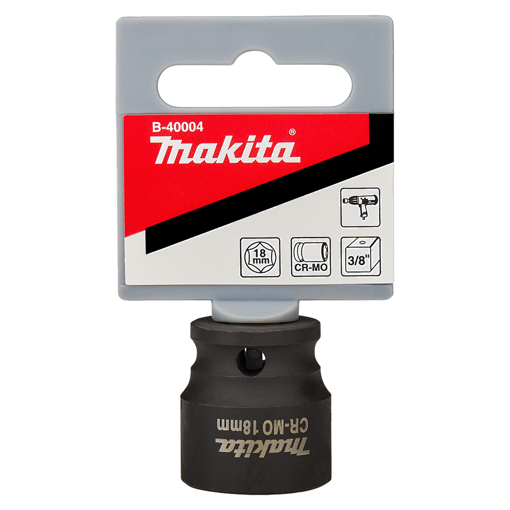 Ударна головка Cr-Mo Makita 18х30 мм (B-40004) Ударна головка Cr-Mo Makita 18х30 мм (B-40004)