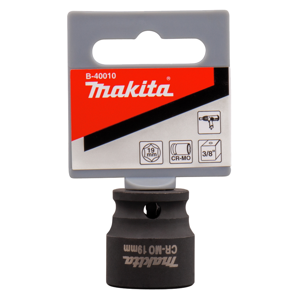 Ударна головка Cr-Mo Makita 19х30 мм (B-40010) Ударна головка Cr-Mo Makita 19х30 мм (B-40010)