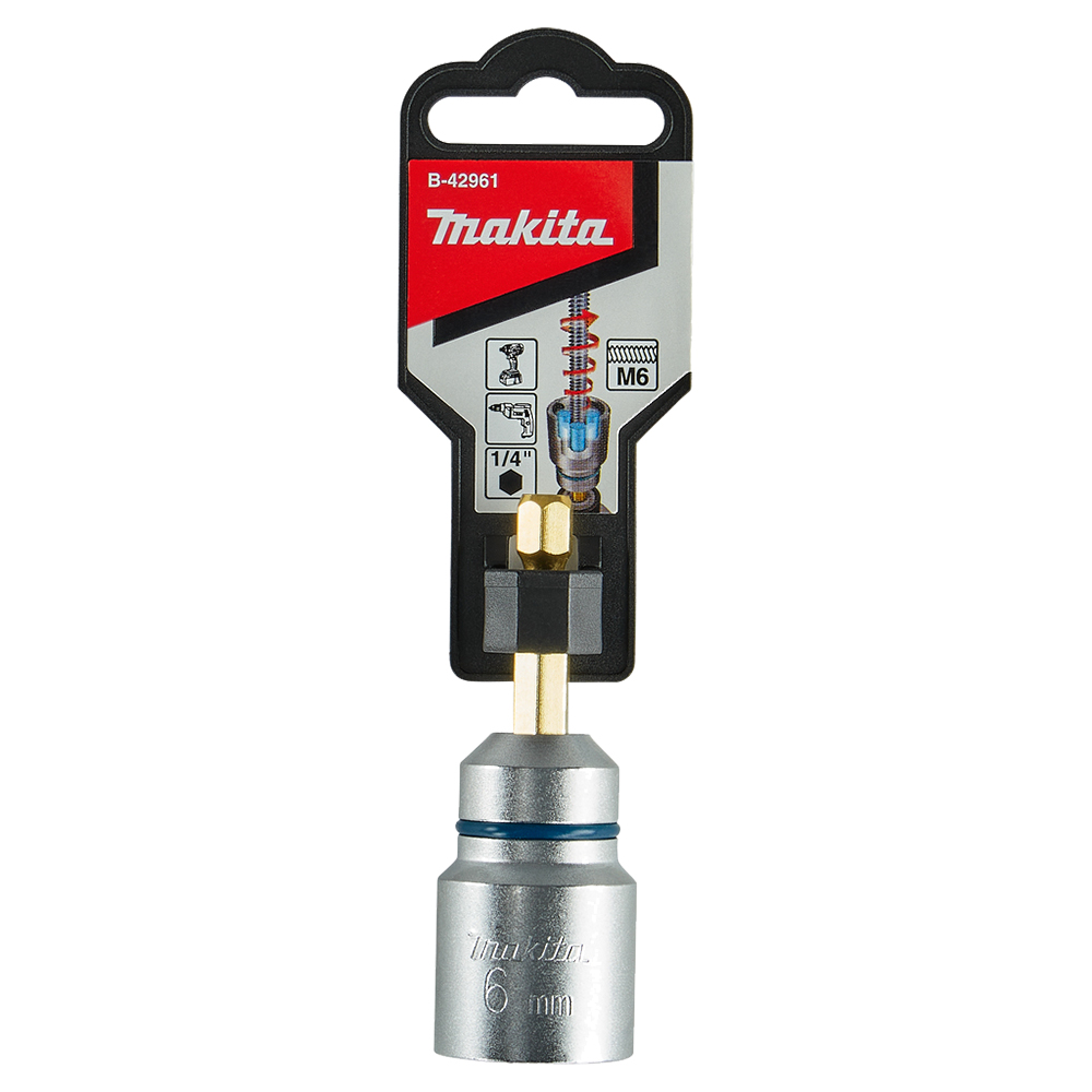 Тримач різьбової шпильки M6 Makita (B-42961) Тримач різьбової шпильки M6 Makita (B-42961)
