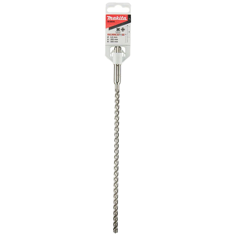 Бур SDS-Plus Nemesis II 6.5x265 мм Makita (B-58045) Бур SDS-Plus Nemesis II 6.5x265 мм Makita (B-58045)