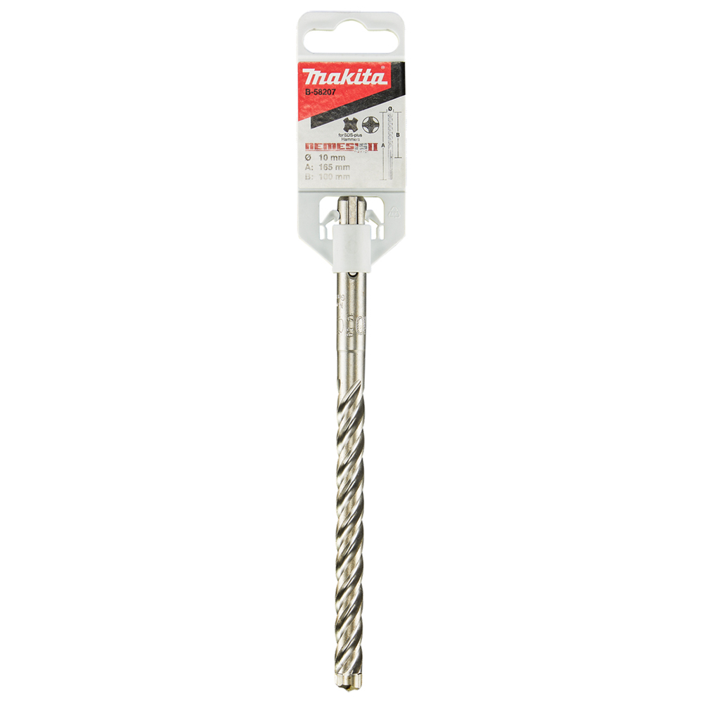 Бур SDS-Plus Nemesis II 10x165 мм Makita (B-58207) Бур SDS-Plus Nemesis II 10x165 мм Makita (B-58207)