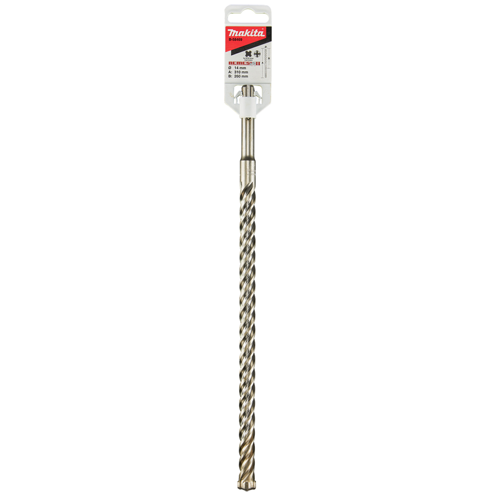 Бур SDS-Plus Nemesis II 14x310 мм Makita (B-58469) Бур SDS-Plus Nemesis II 14x310 мм Makita (B-58469)