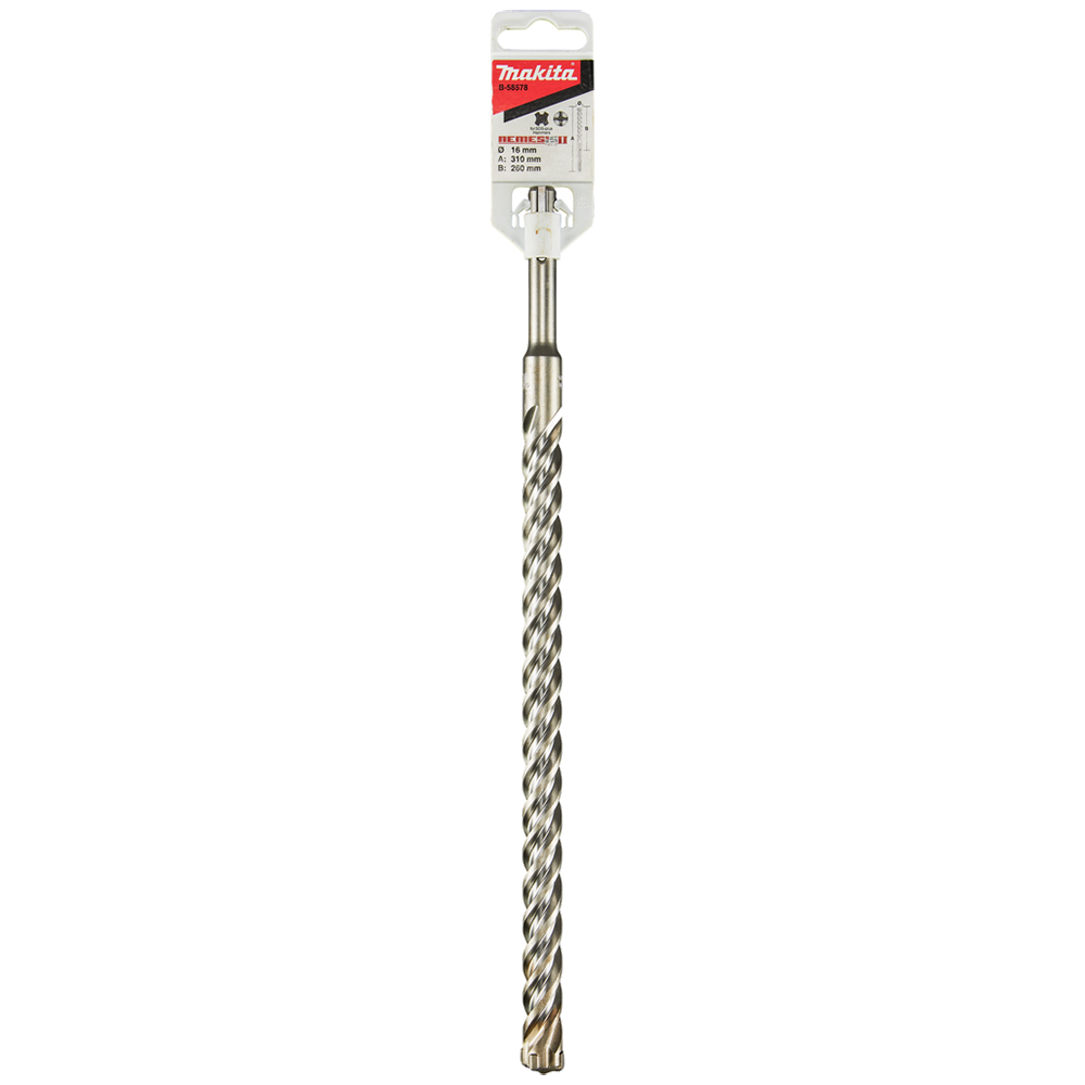 Бур SDS-Plus Nemesis II 16x310 мм Makita (B-58578) Бур SDS-Plus Nemesis II 16x310 мм Makita (B-58578)
