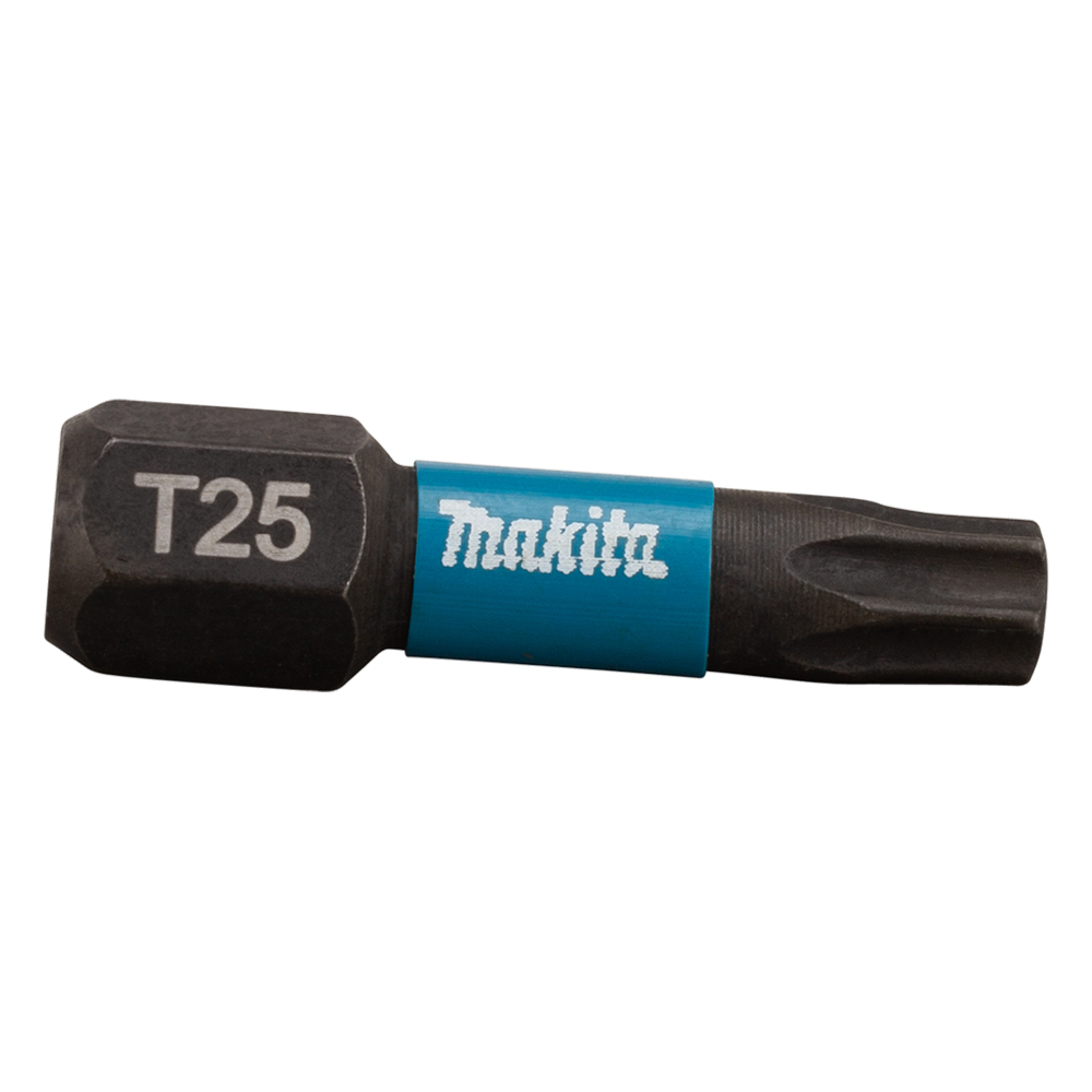 Біта T25 25 мм Impact Black 2 шт Makita (B-63688) Біта T25 25 мм Impact Black 2 шт Makita (B-63688)