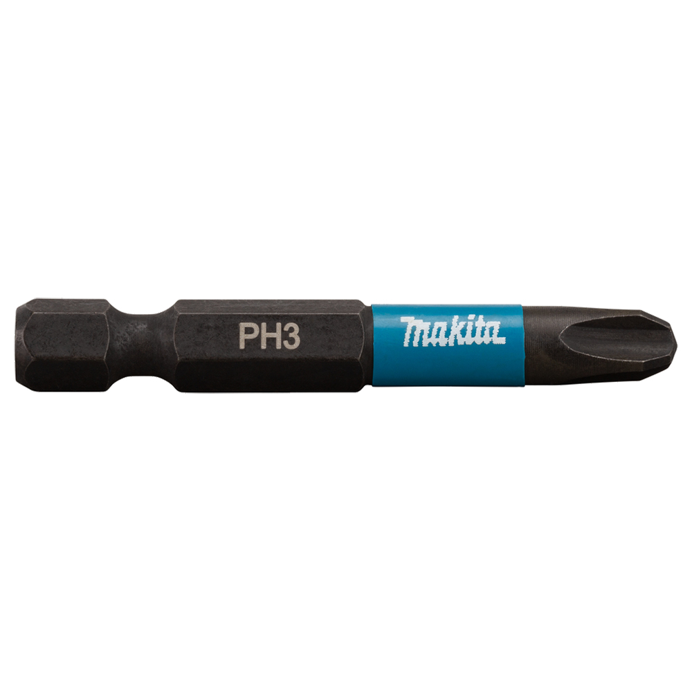 Біта PH3 50 мм Impact Black 2 шт Makita (B-63731) Біта PH3 50 мм Impact Black 2 шт Makita (B-63731)