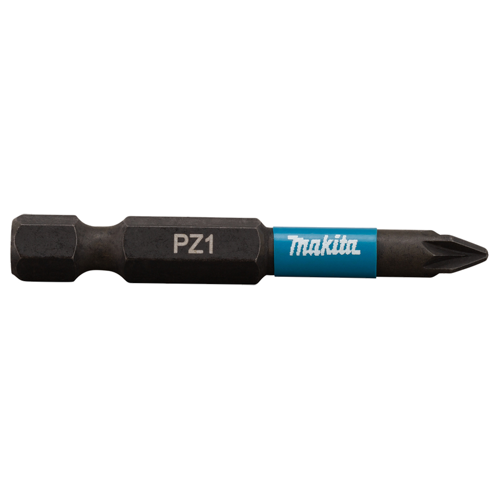 Біта PZ1 50 мм Impact Black 2 шт Makita (B-63747) Біта PZ1 50 мм Impact Black 2 шт Makita (B-63747)