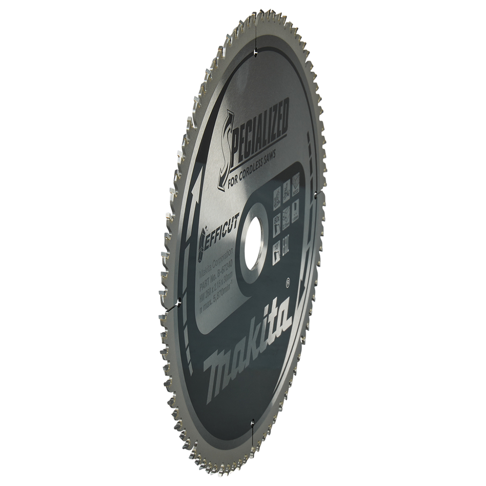Пиляльний диск Makita Efficut SPECIALIZED: дерево 260х30 мм 80Т (B-67240)