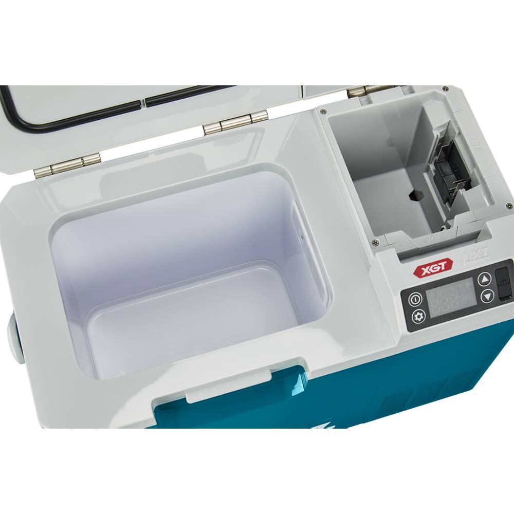 Акумуляторний холодильник, нагрівач Makita XGT 40 V MAX/ LXT 18 V CW003GZ Makita (без АКБ) Акумуляторний холодильник, нагрівач Makita XGT 40 V MAX/ LXT 18 V CW003GZ Makita (без АКБ)