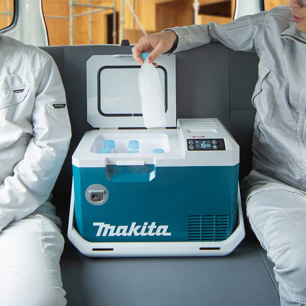 Акумуляторний холодильник, нагрівач Makita XGT 40 V MAX/ LXT 18 V CW003GZ Makita (без АКБ) Акумуляторний холодильник, нагрівач Makita XGT 40 V MAX/ LXT 18 V CW003GZ Makita (без АКБ)