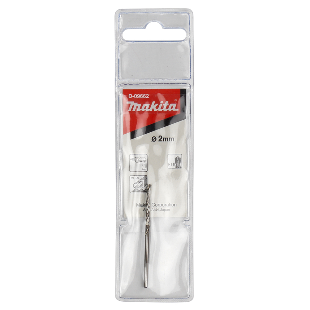 Свердло HSS по металу 2x49 мм Makita (D-09662)