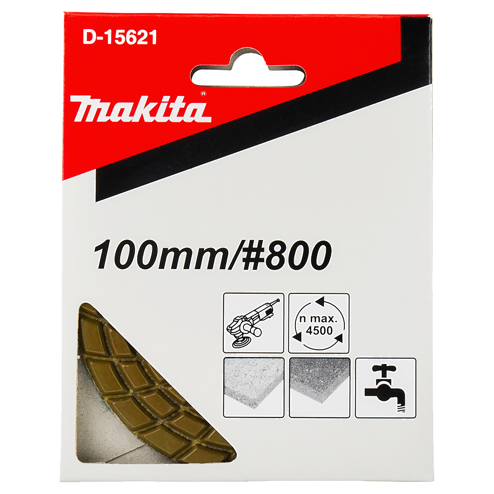 Полірувальний алмазний круг 100 мм K800 для PW5000CH Makita (D-15621)