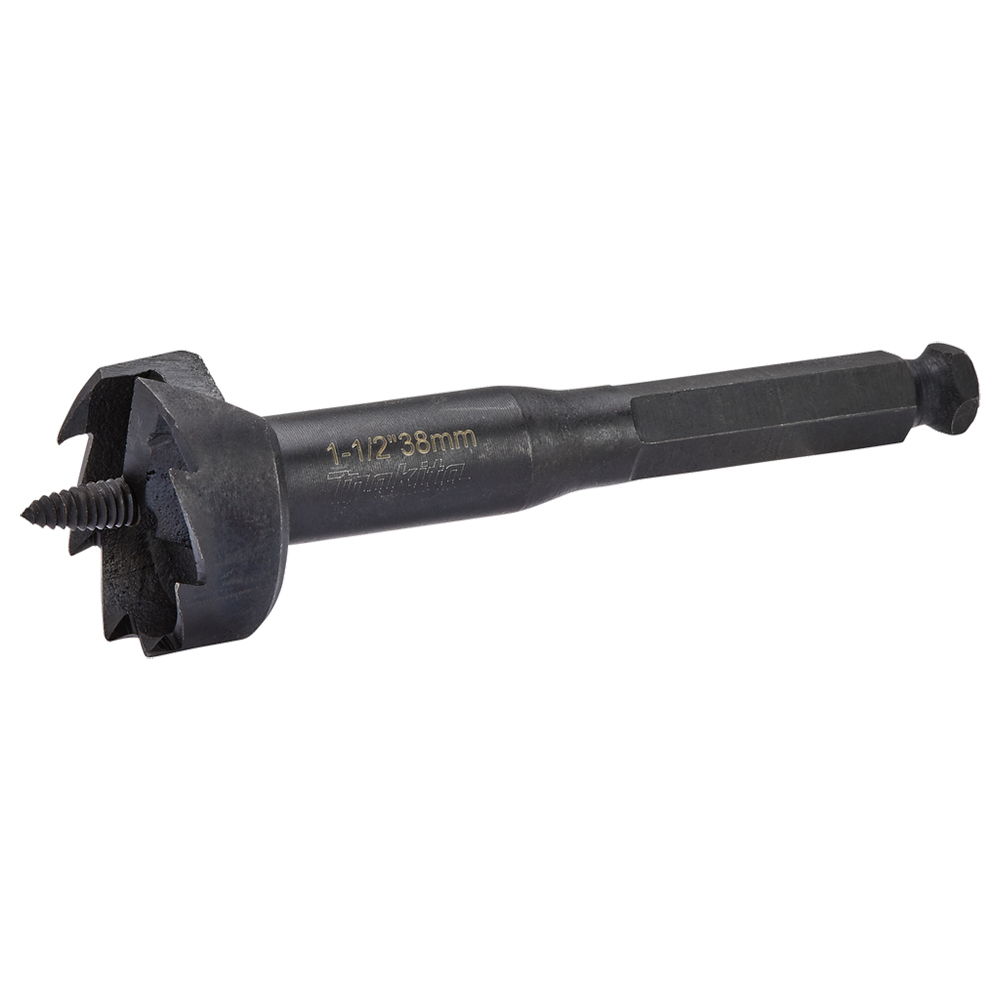 Свердло Форстнера для дерева саморізне 38 мм HEX7/16 Makita (D-29985) Свердло Форстнера для дерева саморізне 38 мм HEX7/16 Makita (D-29985)