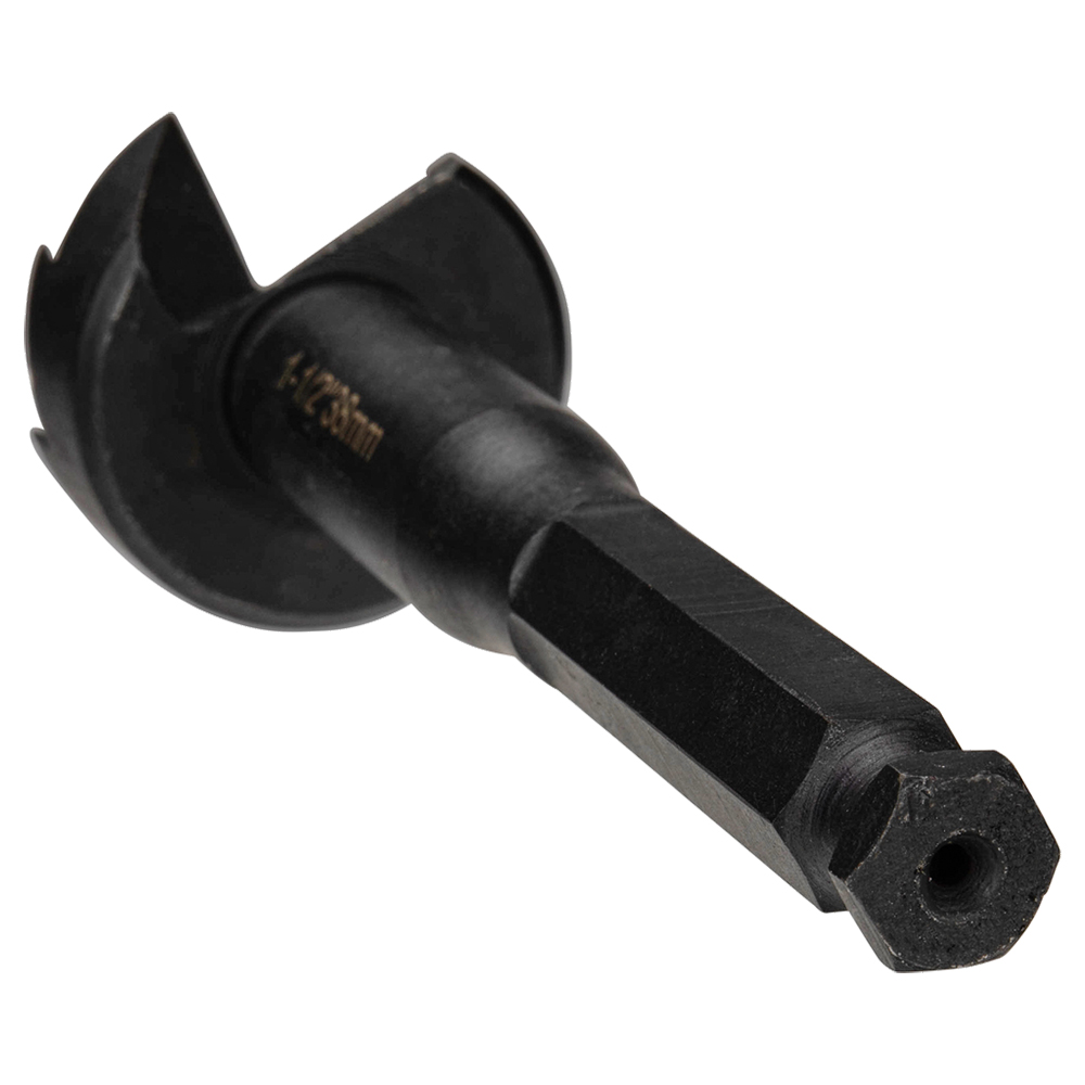 Свердло Форстнера для дерева саморізне 38 мм HEX7/16 Makita (D-29985) Свердло Форстнера для дерева саморізне 38 мм HEX7/16 Makita (D-29985)