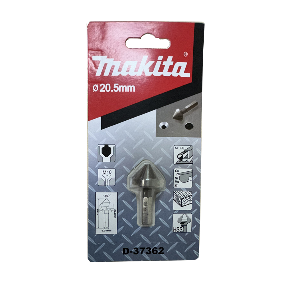 Зенківка 3 крайки (кромки) 20,5 мм 20,5х41 Makita (D-37362) Зенківка 3 крайки (кромки) 20,5 мм 20,5х41 Makita (D-37362)