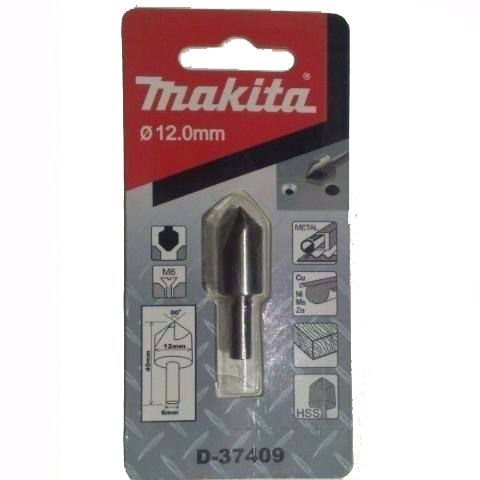 Зенкер 5 кромок 12 мм 12х40 Makita (D-37409)
