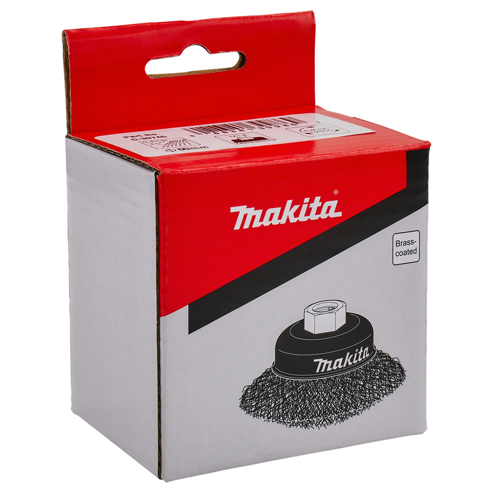 Чашкова латунна щітка 60 мм Makita (D-39746) Чашкова латунна щітка 60 мм Makita (D-39746)
