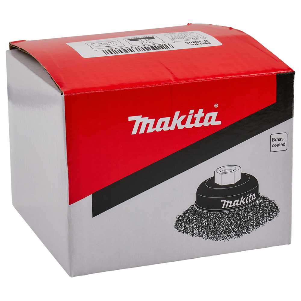 Чашкова латунна щітка 100 мм Makita (D-39805) Чашкова латунна щітка 100 мм Makita (D-39805)