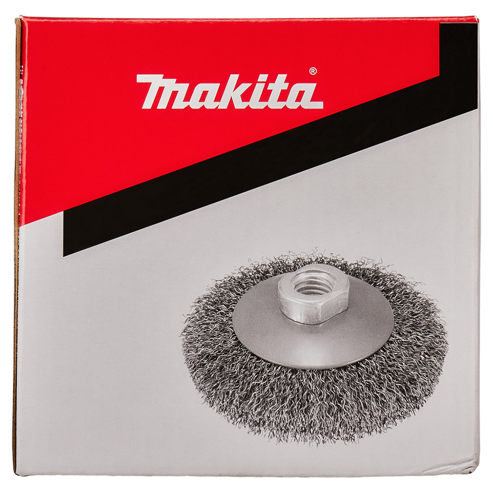Конусна дротяна щітка 115 мм Makita (D-39849) Конусна дротяна щітка 115 мм Makita (D-39849)